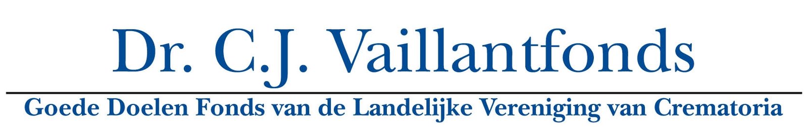 Logo Dr. C.J. Vaillantfonds